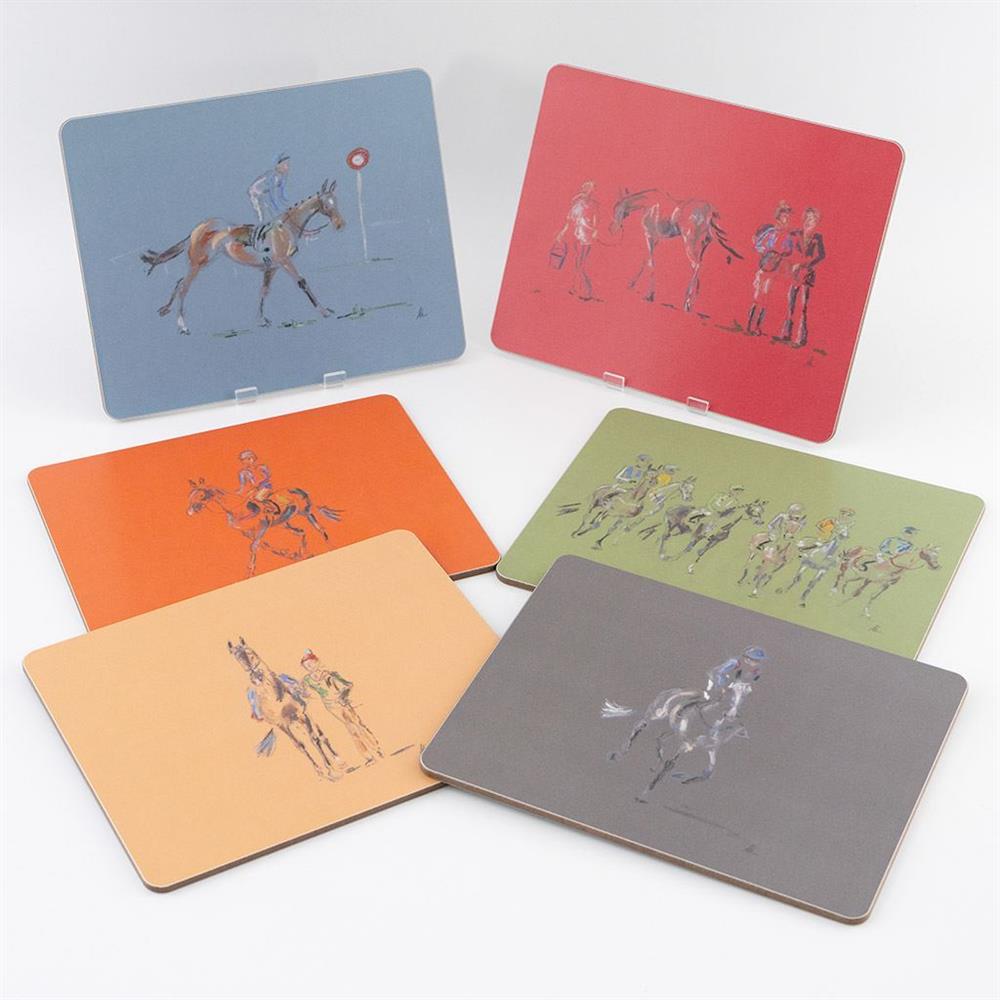 Abbie Hart Racing table mats