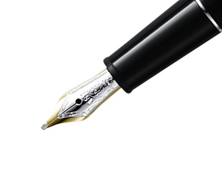 Picture of Montblanc Meisterstück Classique Fountain Pen Platinum