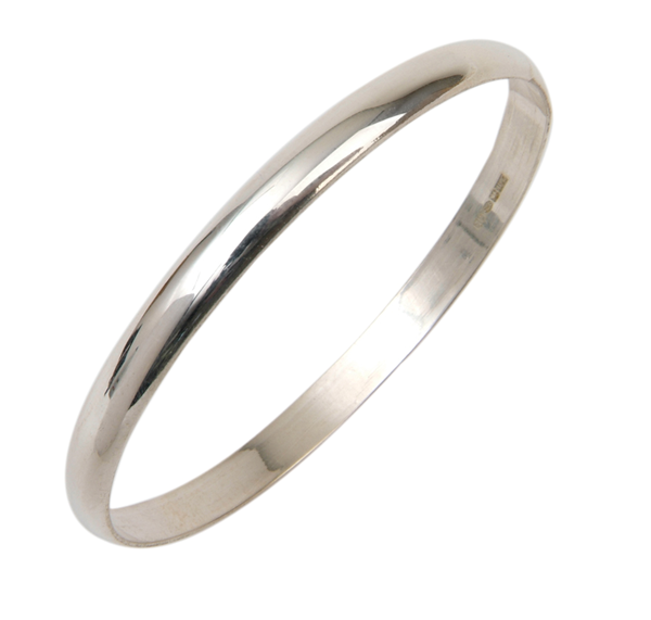 6mm Sterling Silver Alice Bangle