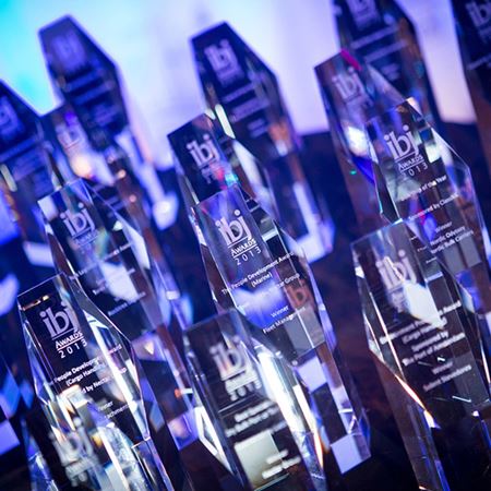 Clear Crystal Hexagonal Tower Awards