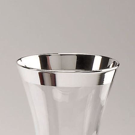 Monaco Admiral Crystal Carafe with Sterling Silver Trim 