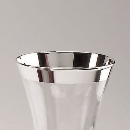 Monaco Admiral Crystal Carafe with Sterling Silver Trim