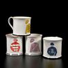 English Bone China Racing Colour Mug Set