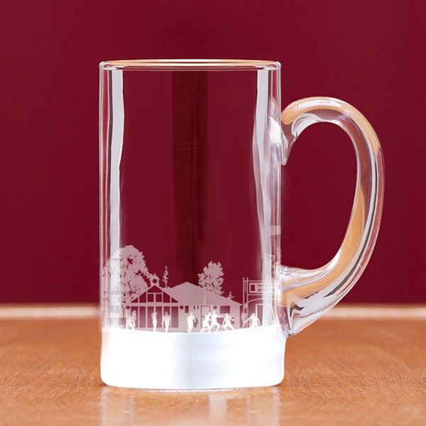 Football Scene Pint Tankard