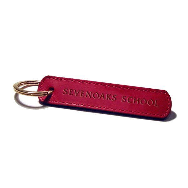Sevenoaks School Leather Keyring