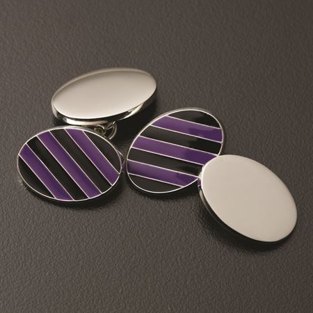 Sterling Silver "Elmfield" Cufflinks