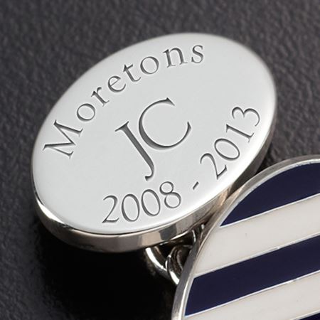 Sterling Silver "Moretons" Cufflinks