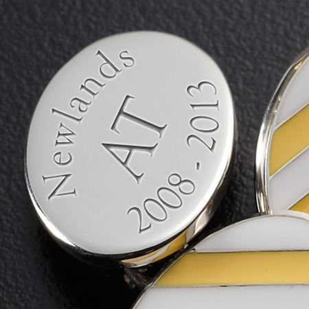 Sterling Silver "Newlands" Cufflinks