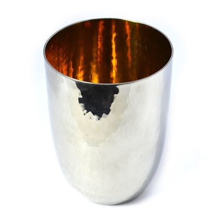 The Mayfair Pewter Tumbler with Gilt Interior