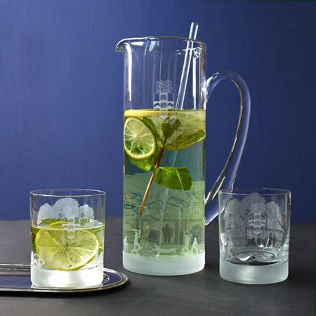 Cheam School Jug & Tumblers