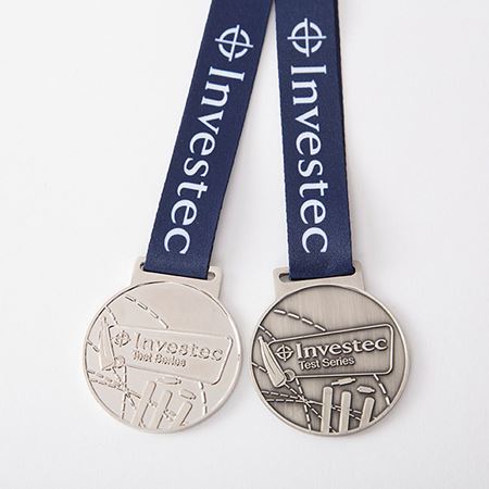 Investec Test Series Winners & Runners-up Medals