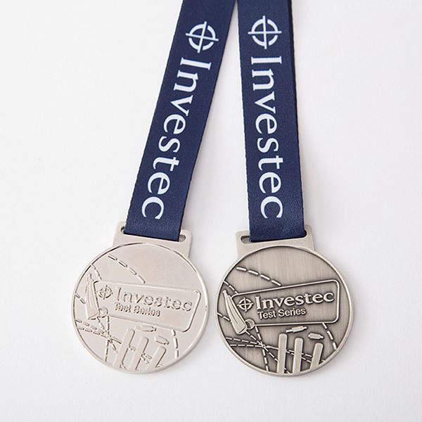 Investec Test Series Winners & Runners-up Medals