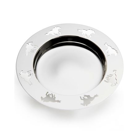 Sterling Silver Racing Alms Dish