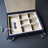 Leather Jewellery, Earring & Cufflink Box