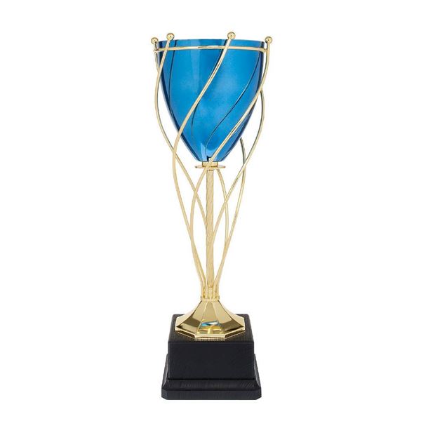 Blue Twisted Trophy