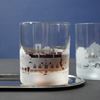 Cundall Manor School Skyline Etched Glass Tumblers