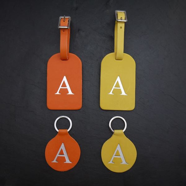 Piccadilly Bag Tag and Key Ring Set