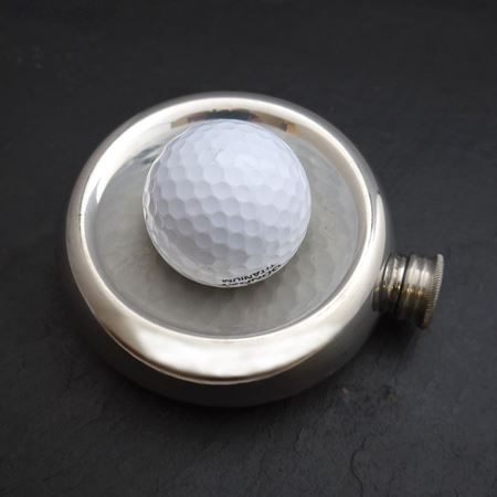 Pewter Hole in One Flask