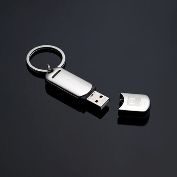 Nickel Plate USB Keyring