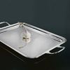 Silver Presentation Tray with Handles 