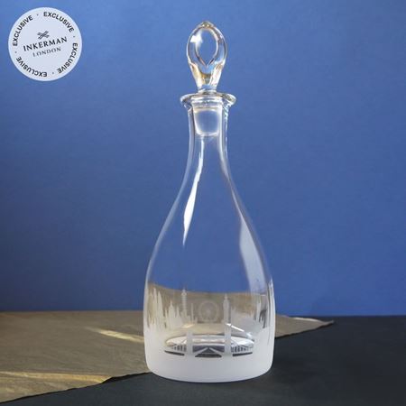 City Skyline Teardrop Decanter