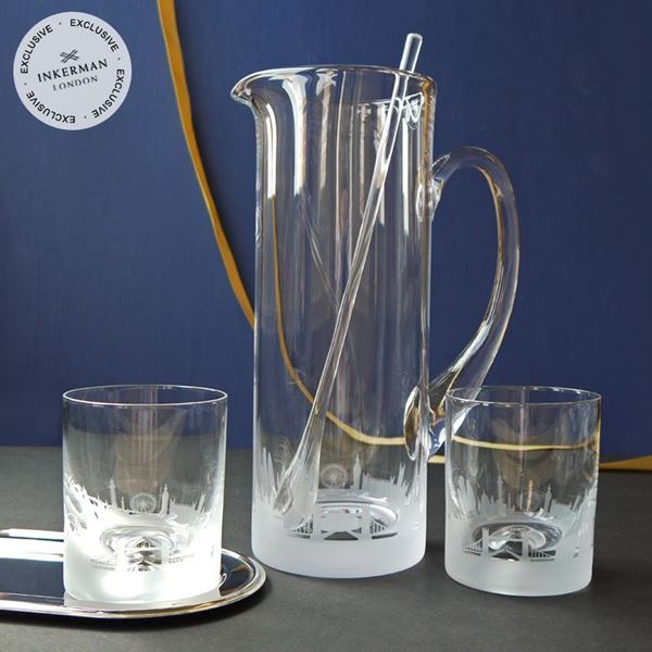 City Skyline jug & tumbler set