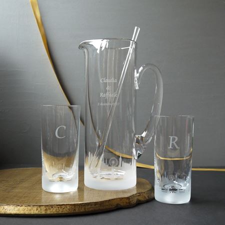 City Skyline jug & tumbler set