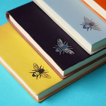 A5 Bee Leather Notebook