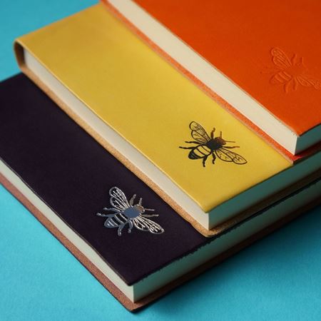 A5 Bee Leather Notebook