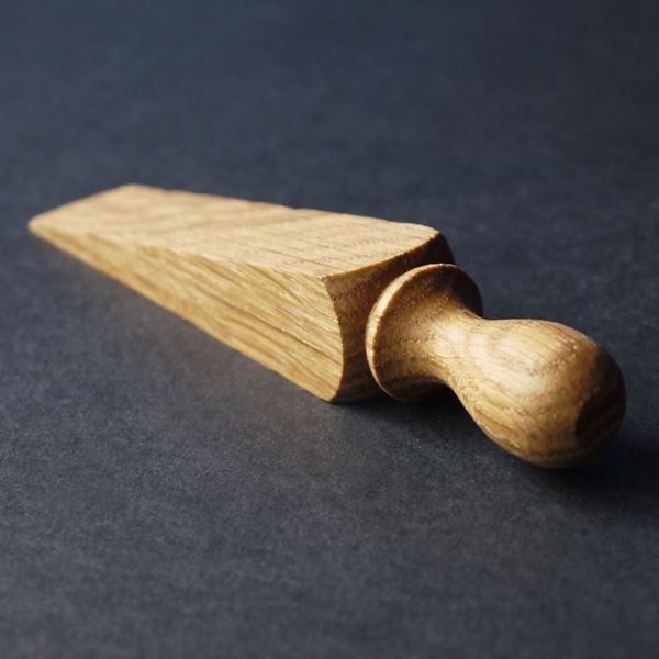 Oak door stop