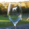 Antelope wine glass