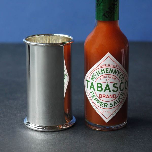 Picture of Solid Silver Tabasco Cover