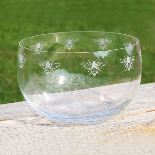 Picture of Glass Bee Bowl