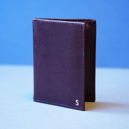 Picture of Leather Folding Card Case