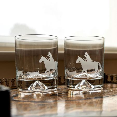 Horse and Hound Tumblers