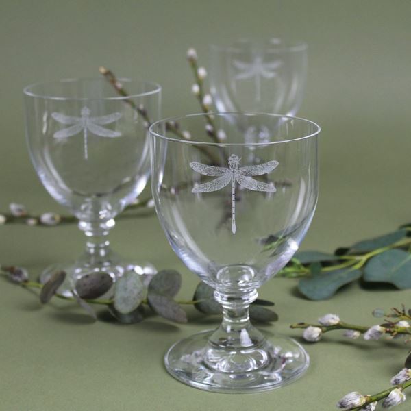 Dragonfly Wine Glasses