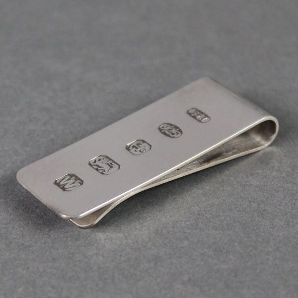 Sterling Silver Personalised Money Clip Inkerman London