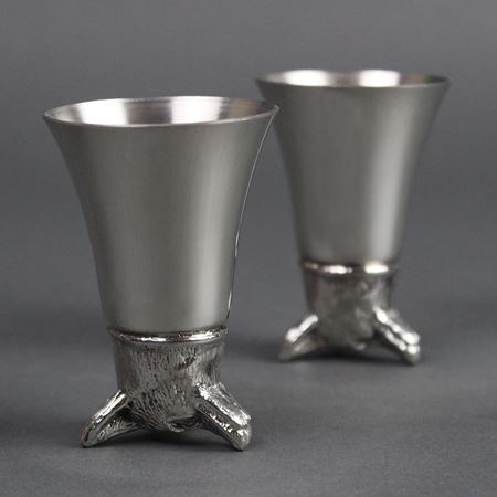 Pewter Measure Cup - Fox Jigger