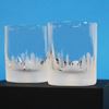 London Skyline Etched Glass Tumbler