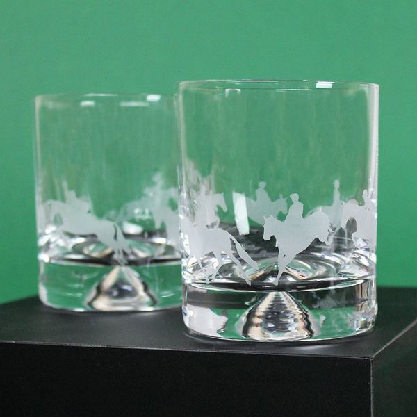 Eventing Scene Etched Tumblers