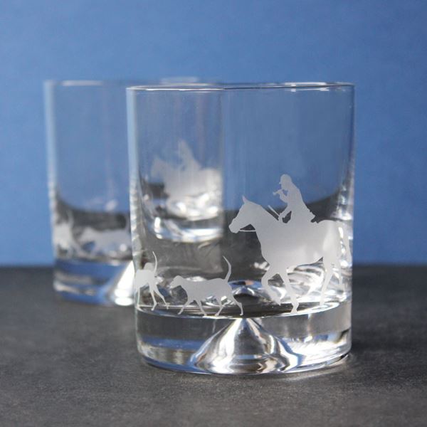 Horse and Hound Tumblers