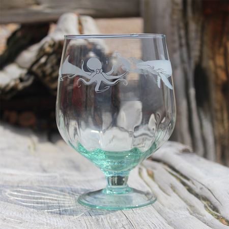 Recycled Ocean Beer Glass