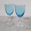 Windsor Wine Glasses - Blue