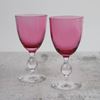 Windsor Wine Glasses - Pink