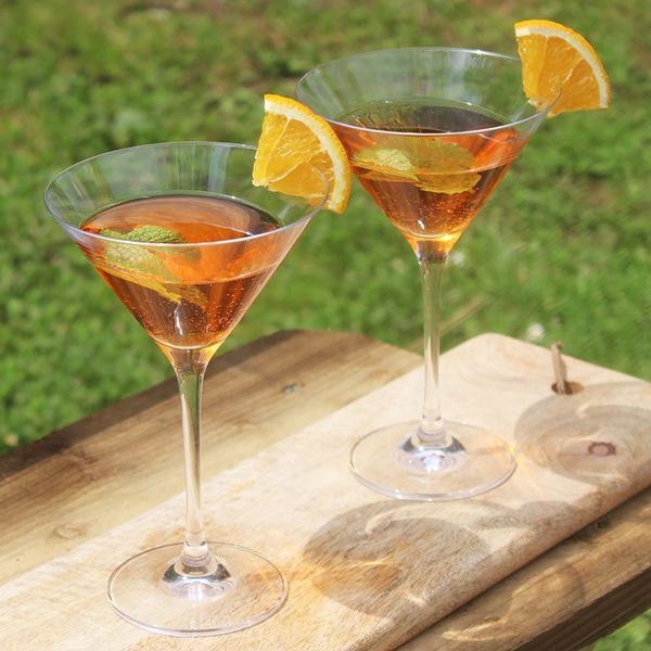 A Pair of Cocktail Glasses 