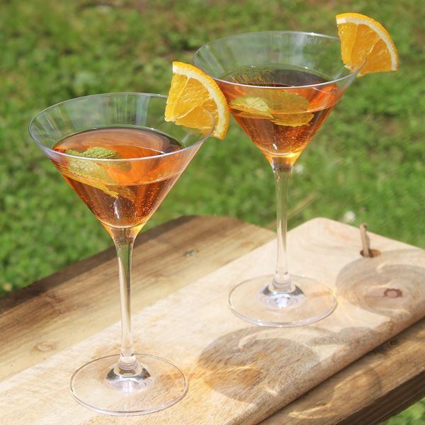 A Pair of Cocktail Glasses