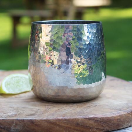 Kensington Hammered Pewter Tumbler