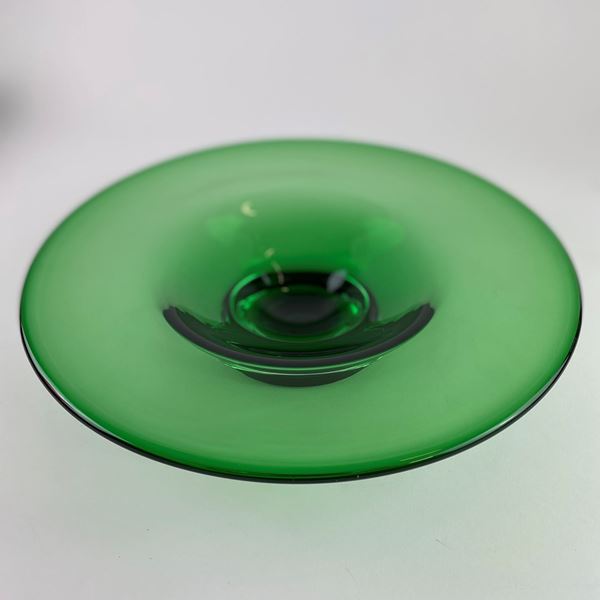 Green Crystal Fruit Bowl