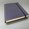 Recycled Leather Notebook - navy