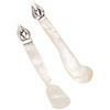 Caviar spoon with set